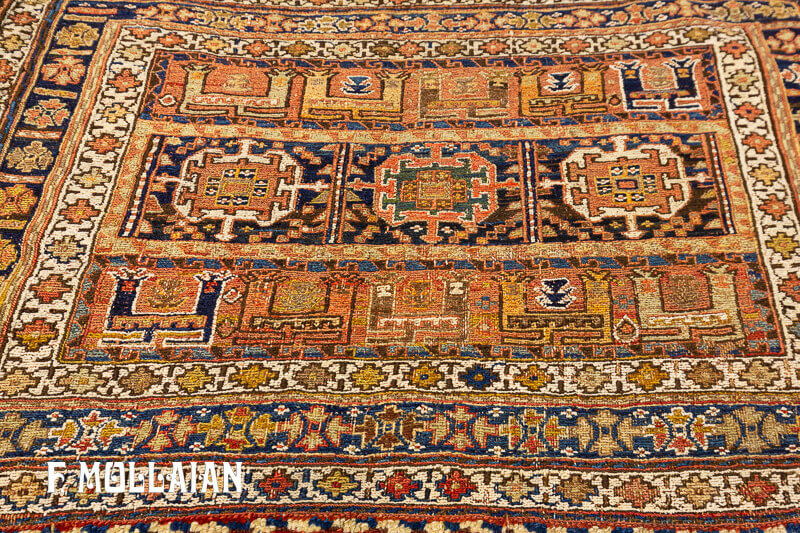 Antique Persian Sirjan Sella Rug n°:83943680